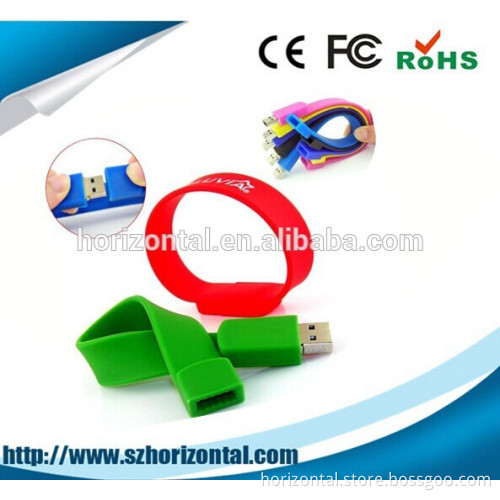 Public benefit activity Promotion breast cancer USB flash drive bracelet